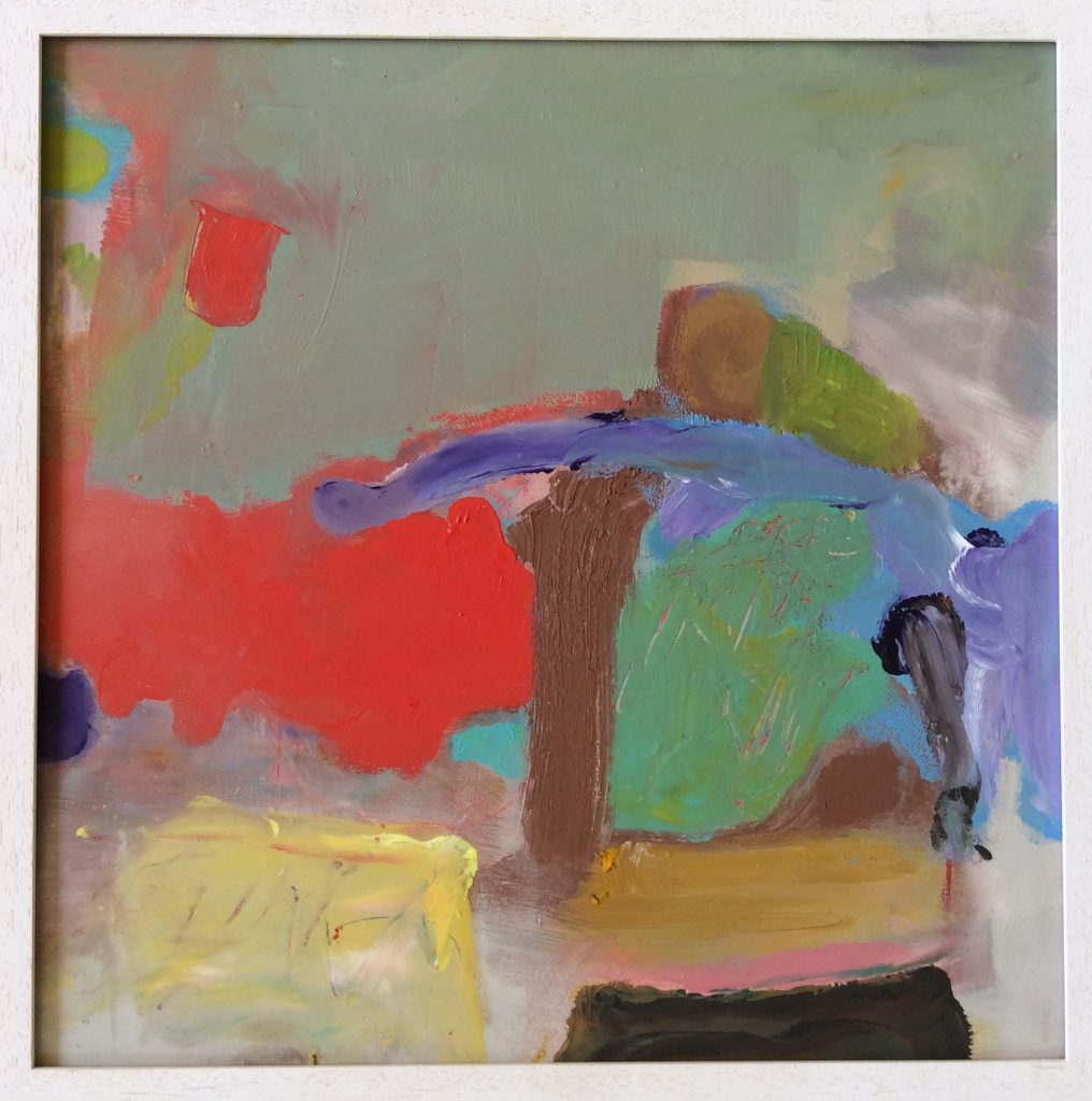 Renate Rosenbauer, o.T., Ölbild 2016