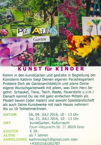 Workshop Kathrin Siegl, Kinder/children